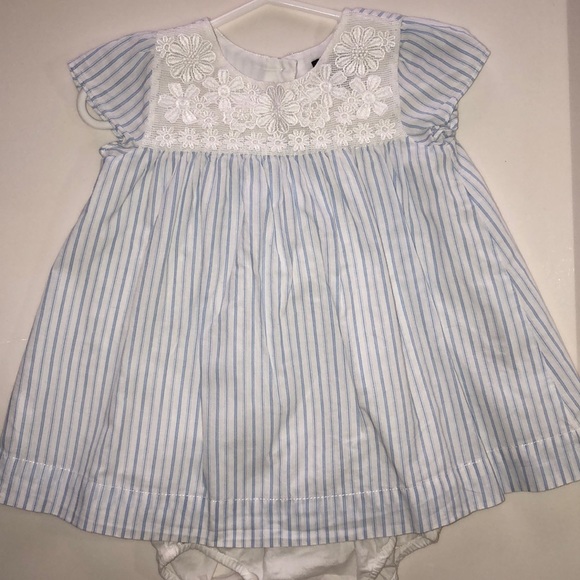 baby gap white dress